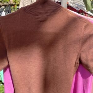 Stefanel Brown Turtleneck Sweater
